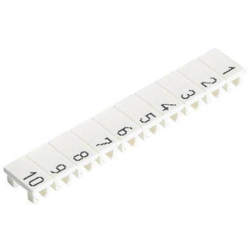 Označovací materiál pro řadové svorky selos a fasis 9705 A/5/10 B 1 - 10 Wieland Electric Množství: 1 ks