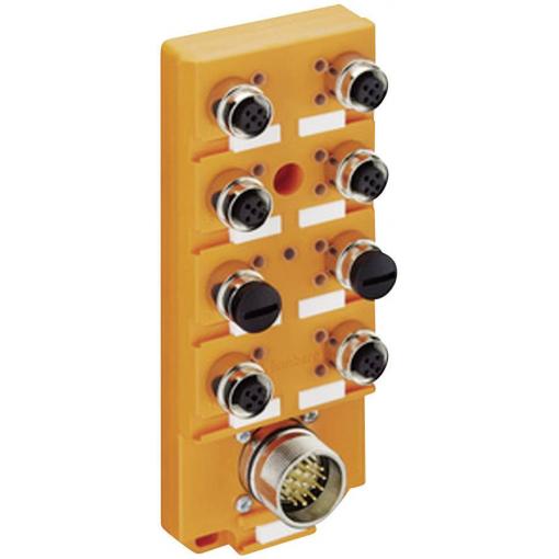Lumberg Automation ASBSV 8/LED 5 11138 pasivní box senzor/aktor rozdělovač M12 s kovovým závitem 1 ks