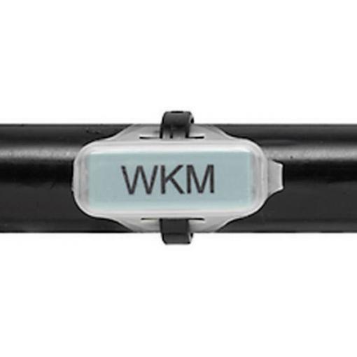 Weidmüller 1610700000-1 WKM 18/43 značení kabelů Potisknutelná plocha: 18 x 40 mm transparentní 1 ks