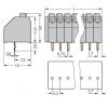 WAGO 250-123/000-006 pružinová svorkovnice 1.50 mm² Pólů 23 modrá 1 ks