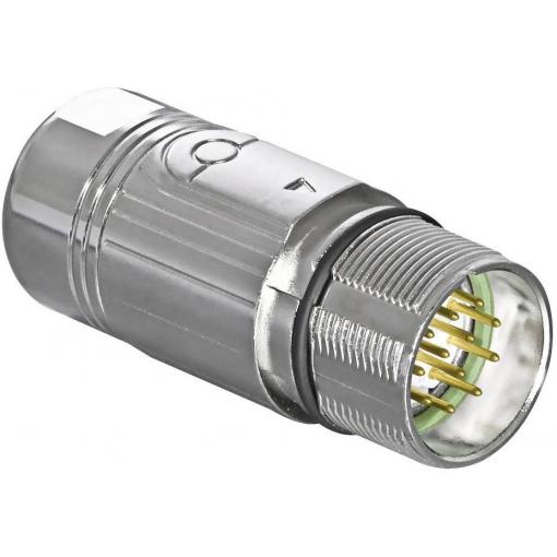 Průmyslový konektor M23 série 623 - signální konektory AKUA012MR04410200C00 AKUA012MR04410200C00 Intercontec Množství: 1 ks