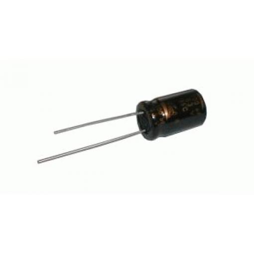 Kondenzátor elektrolytický 330uF 25V 8x12mm  105*C  rad.C