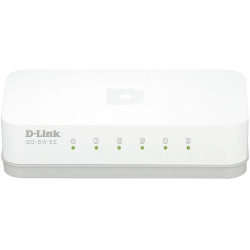 D-Link GO-SW-5E/E GO-SW-5E síťový switch 5 portů 100 MBit/s