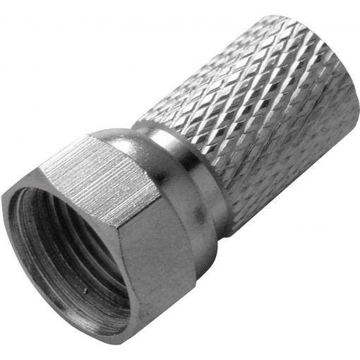 Schwaiger FST7510241 F konektor Připojení kabelu: F zástrčka Průměr lanka: 7.5 mm 10 ks
