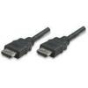 Manhattan HDMI kabel Zástrčka HDMI-A, Zástrčka HDMI-A 10.00 m černá 323246-CG 4K UHD, Audio Return Channel HDMI kabel
