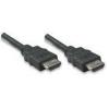 Manhattan HDMI kabel Zástrčka HDMI-A, Zástrčka HDMI-A 10.00 m černá 323246-CG 4K UHD, Audio Return Channel HDMI kabel