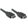 Manhattan HDMI kabel Zástrčka HDMI-A, Zástrčka HDMI-A 15.00 m černá 323260-CG 4K UHD, Audio Return Channel HDMI kabel