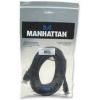 Manhattan HDMI kabel Zástrčka HDMI-A, Zástrčka HDMI-A 5.00 m černá 323239-CG 4K UHD, Audio Return Channel HDMI kabel