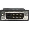 Manhattan HDMI / DVI kabelový adaptér Zástrčka HDMI-A, DVI-D 24+1pol. Zástrčka 1.80 m černá 372503-CG lze šroubovat HDMI kabel