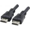 Manhattan HDMI kabel Zástrčka HDMI-A, Zástrčka HDMI-A 1.80 m černá 306119-CG 4K UHD HDMI kabel