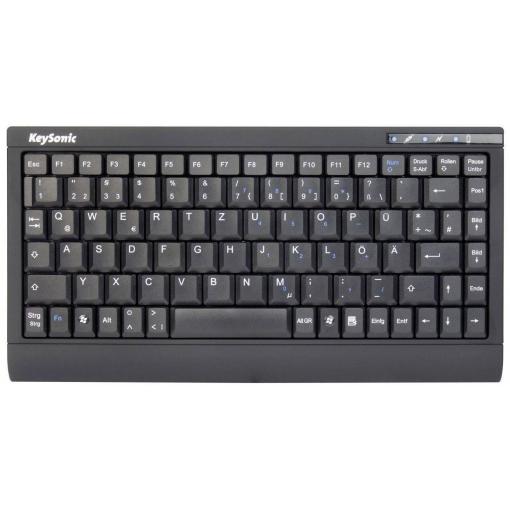Keysonic ACK-595C+ USB klávesnice německá, QWERTZ černá
