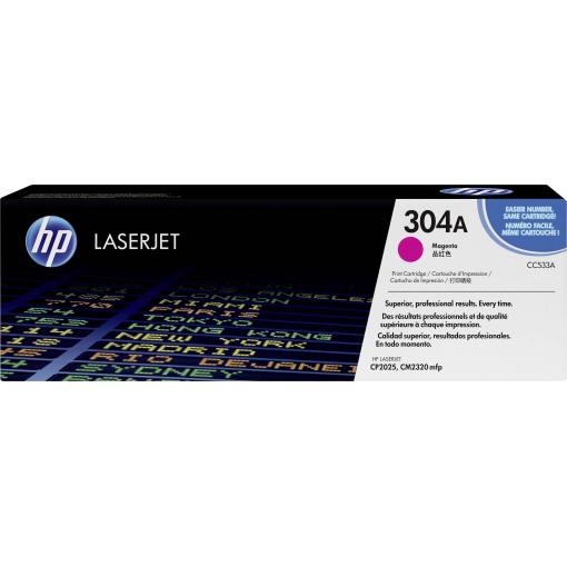 HP Toner 304A originál purppurová 2800 Seiten CC533A