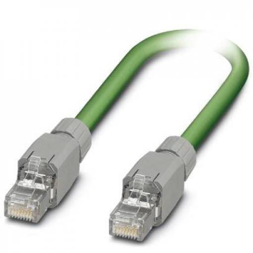 Phoenix Contact 1404364 RJ45 síťové kabely, propojovací kabely CAT 5e SF/UTP 0.50 m zelená 1 ks