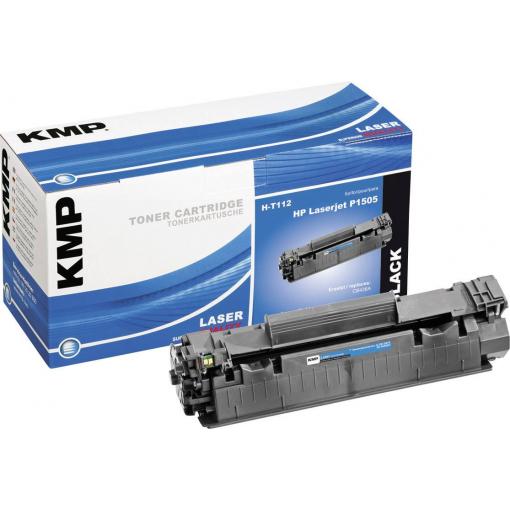 KMP Toner náhradní HP 36A, CB436A kompatibilní černá 2000 Seiten H-T112 1211,0000