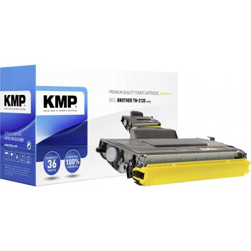 KMP náplň do tiskárny náhradní Brother, Lenovo TN-2120, TN2120 kompatibilní černá 5000 Seiten B-T22