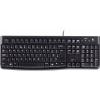 Logitech Keyboard K120 Business USB klávesnice německá, QWERTZ černá