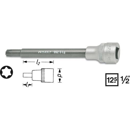 Hazet nástrčný klíč , 1/2, 992SLG-T40