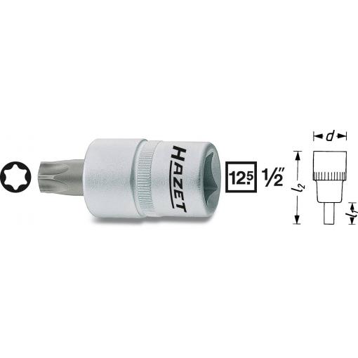 Hazet 992 nástrčný klíč , 1/2, 992-T40