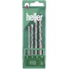 Heller Power 3000 16873 1 tvrdý kov sada vrtáku do betonu 4dílná 5 mm, 6 mm, 8 mm, 10 mm Celková délka 120 mm válcová stopka 1 sada