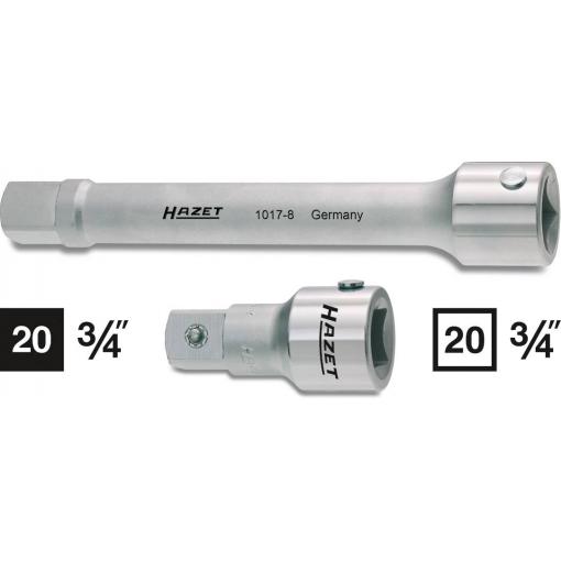 Hazet 1017-3 1017-3 prodlužovací nástavec pro nástrčné klíče Pohon (šroubovák) 3/4 75 mm 1 ks