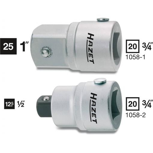 Hazet 1058-1 1058-1 adaptér zástrčného klíče Pohon (šroubovák) 3/4 60.6 mm 1 ks
