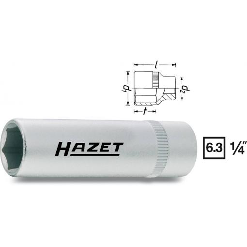 Hazet 850LG 850LG-13 vnější šestihran vložka pro nástrčný klíč 13 mm 1/4 (6,3 mm)