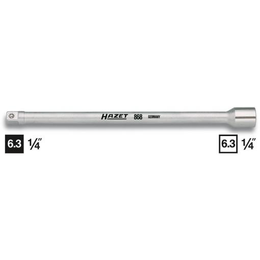 Hazet 867/868 868-16 prodlužovací nástavec pro nástrčné klíče 6.3 mm 1/4 palec Pohon (šroubovák) 1/4 (6,3 mm) 402 mm 1 ks