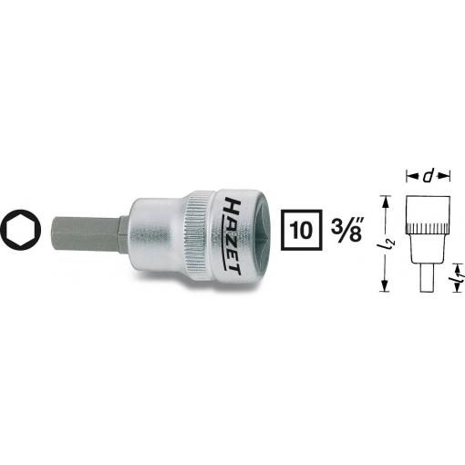 Hazet 8801K 8801K-5 inbus nástrčný klíč 5 mm 3/8