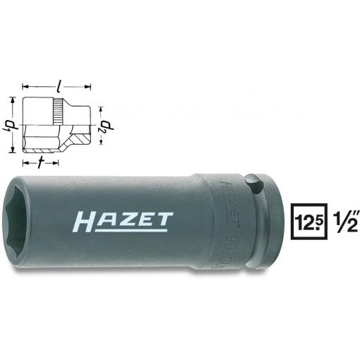 Hazet rázový nástrčný klíč, 1/2, 902SLG-17
