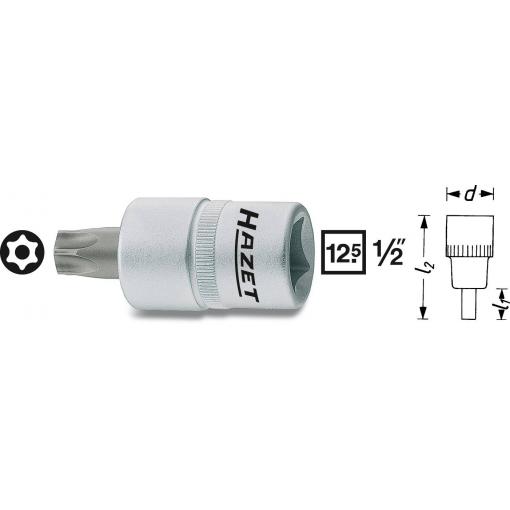 Hazet 992-T40H TORX BO nástrčný klíč TR 40 1/2