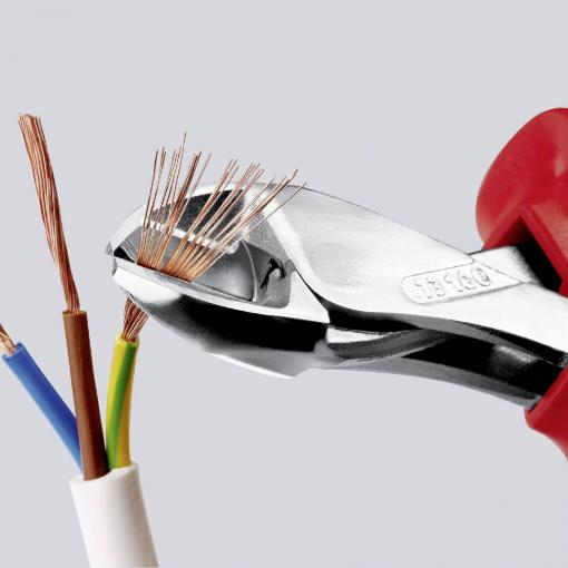 Knipex X-Cut 73 05 160 dílnu boční štípací kleště s fazetou 160 mm
