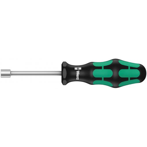 dílnu šroubovák s nástrčným klíčem Wera 395 Velikost klíče: 4.8 mm Délka klíče (palce): 3/16 palec