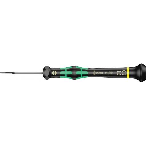 Wera 2035 pro elektroniku a jemnou mechaniku šroubovák pro šrouby Microstix Šířka čepele: 1.2 mm Délka dříku: 40 mm
