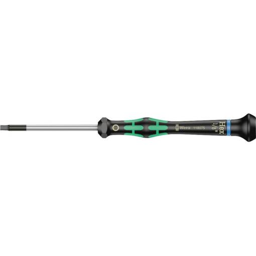 Wera 05118075001 inbusový šroubovák, velikost 3.2 mm Délka klíče (palce): 1/8 palec, délka dříku 60 mm, vhodné pro pro elektroniku a jemnou mechaniku