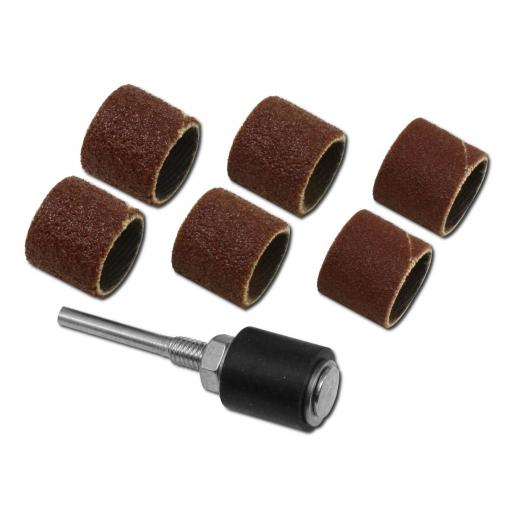 Donau Elektronik 1626 sada brusných dutinek s brusným trnem (Ø) 13 mm 6 ks
