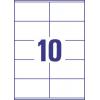 Europe 100 ELA022 univerzální etikety 105 x 57 mm papír bílá 1000 ks trvalé inkoustová tiskárna, laserová tiskárna, barevná laserová tiskárna, kopírka, barevná