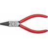 Knipex 22 01 125 pro elektroniku a jemnou mechaniku kleště kruhové rovné chrom-vanadová elektrikářská ocel 125 mm