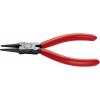 Knipex 22 01 125 pro elektroniku a jemnou mechaniku kleště kruhové rovné chrom-vanadová elektrikářská ocel 125 mm