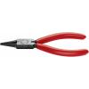 Knipex 22 01 125 pro elektroniku a jemnou mechaniku kleště kruhové rovné chrom-vanadová elektrikářská ocel 125 mm