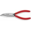 Knipex 25 21 160 pro elektroniku a jemnou mechaniku ploché jehlové kleště 40° zahnuté vanadová elektrikářská ocel 160 mm