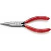 Knipex 30 21 140 pro elektroniku a jemnou mechaniku ploché jehlové kleště rovné chrom-vanadová elektrikářská ocel 140 mm