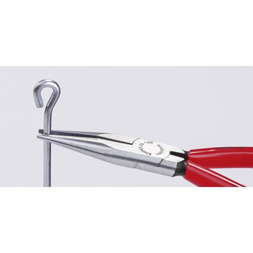 Knipex 30 21 160 pro elektroniku a jemnou mechaniku ploché jehlové kleště rovné chrom-vanadová elektrikářská ocel 160 mm