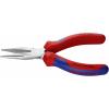 Knipex 30 25 140 pro elektroniku a jemnou mechaniku ploché jehlové kleště rovné chrom-vanadová elektrikářská ocel 140 mm