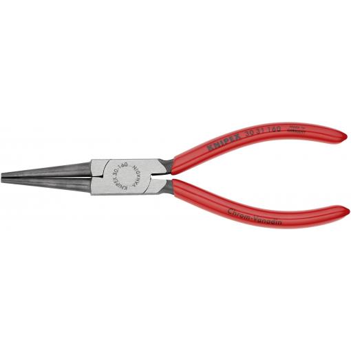 Knipex 30 31 160 pro elektroniku a jemnou mechaniku kleště kruhové rovné chrom-vanadová elektrikářská ocel 160 mm