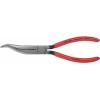 Knipex 38 31 200 pro elektroniku a jemnou mechaniku ploché jehlové kleště rovné vanadová elektrikářská ocel 200 mm