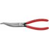 Knipex 38 31 200 pro elektroniku a jemnou mechaniku ploché jehlové kleště rovné vanadová elektrikářská ocel 200 mm