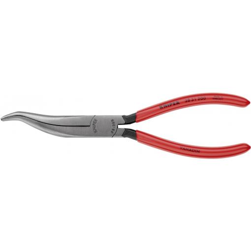 Knipex 38 31 200 pro elektroniku a jemnou mechaniku ploché jehlové kleště rovné vanadová elektrikářská ocel 200 mm