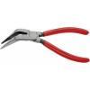 Knipex 38 71 200 pro elektroniku a jemnou mechaniku ploché jehlové kleště 70° zahnuté vanadová elektrikářská ocel 200 mm