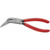 Knipex 38 71 200 pro elektroniku a jemnou mechaniku ploché jehlové kleště 70° zahnuté vanadová elektrikářská ocel 200 mm