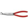 Knipex 38 91 200 pro elektroniku a jemnou mechaniku ploché jehlové kleště 45° zahnuté vanadová elektrikářská ocel 200 mm